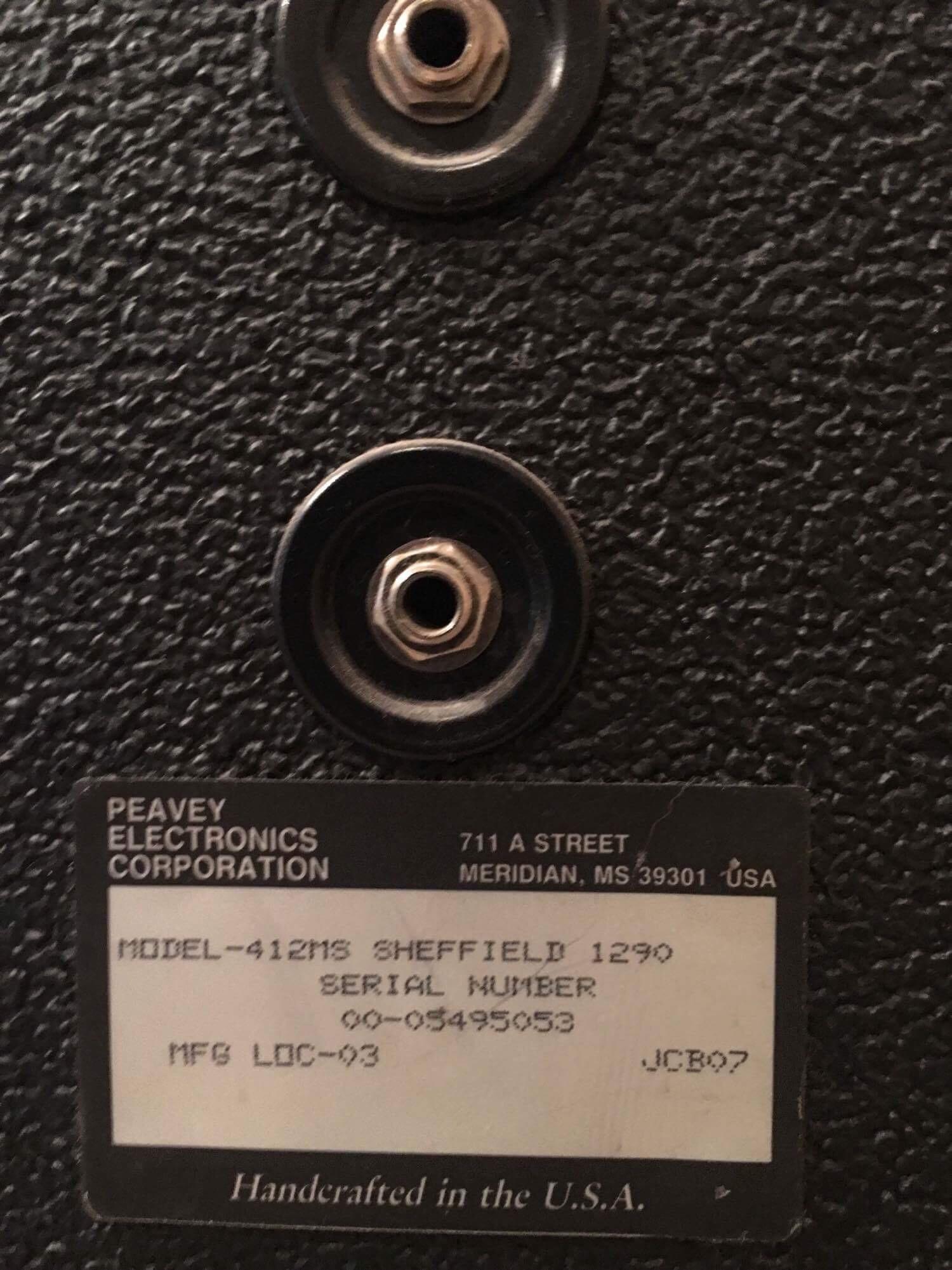 peavey serial number search